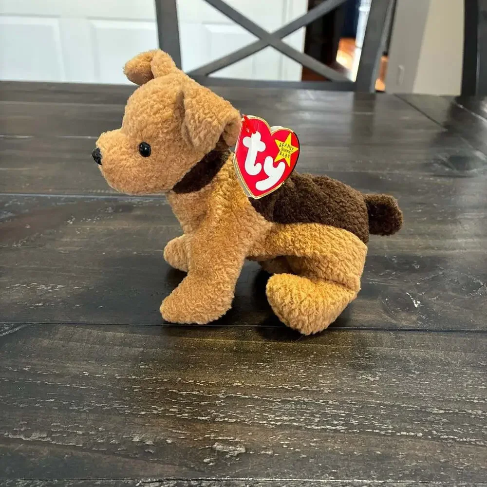 Retired Ty Beanie Baby Tuffy The Dog 1996 Vintage